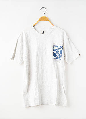 T-shirt stretch manches courtes gris GARCIA garçon