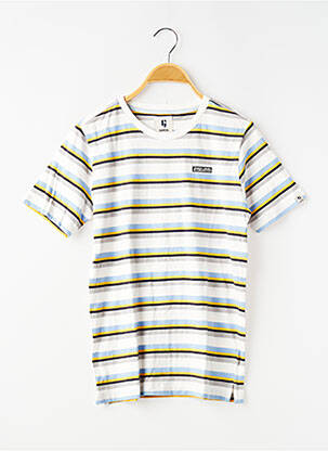 T-shirt stretch manches courtes gris GARCIA garçon