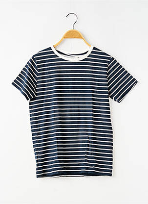T-shirt stretch manches courtes bleu NAME IT garçon