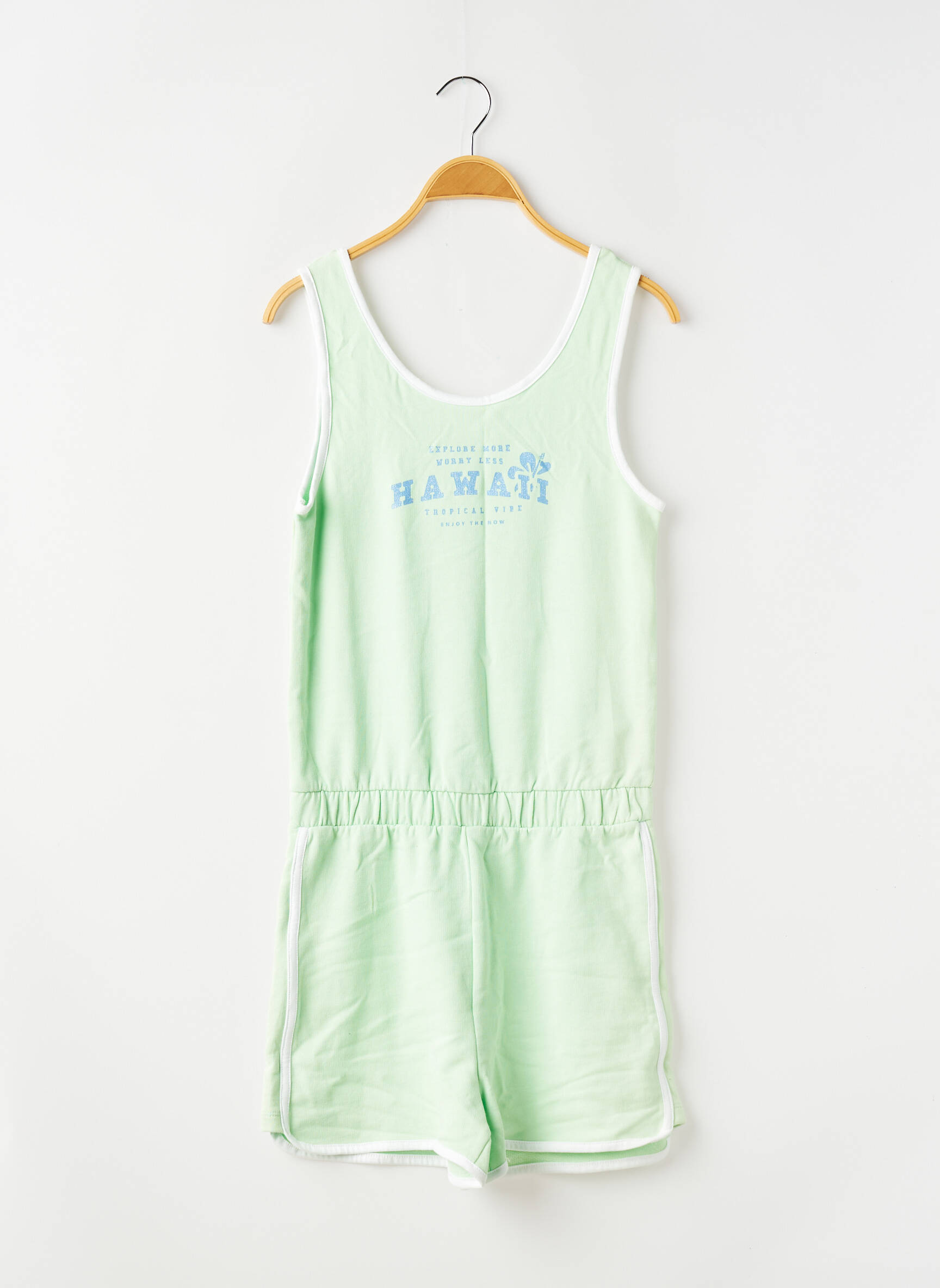 Combi-pantalon sans manche sans manche vert NAME IT fille