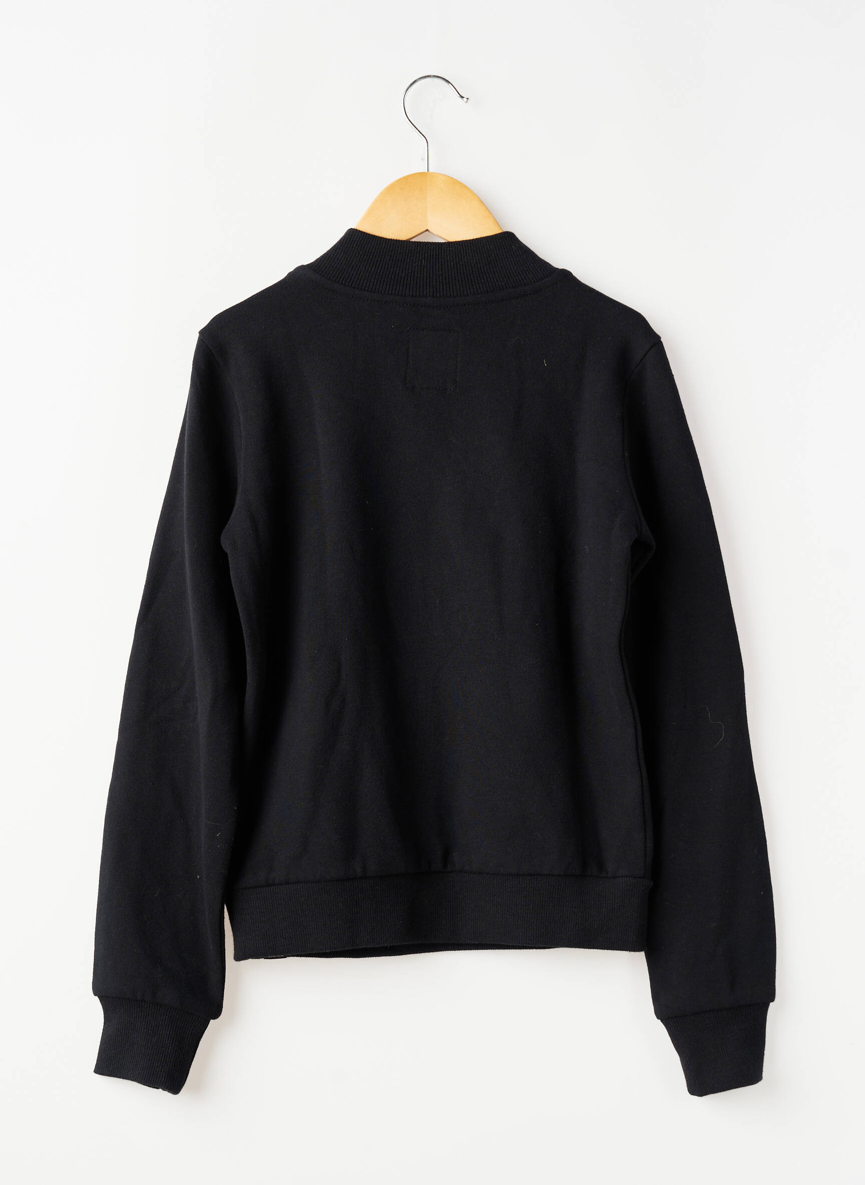 Sweat-shirt manches longues manches longues noir GARCIA fille
