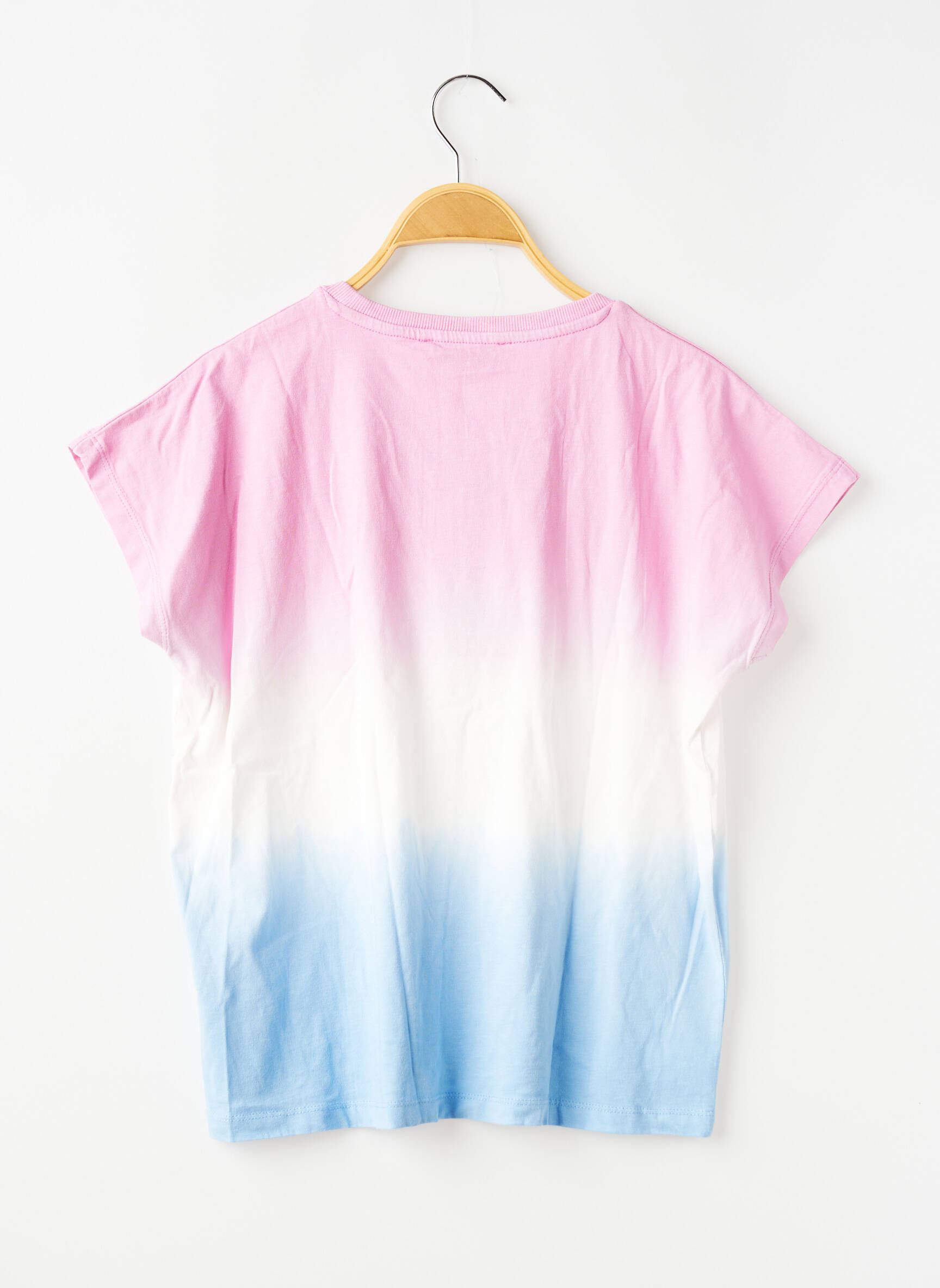 T-shirt stretch manches courtes rose GARCIA fille