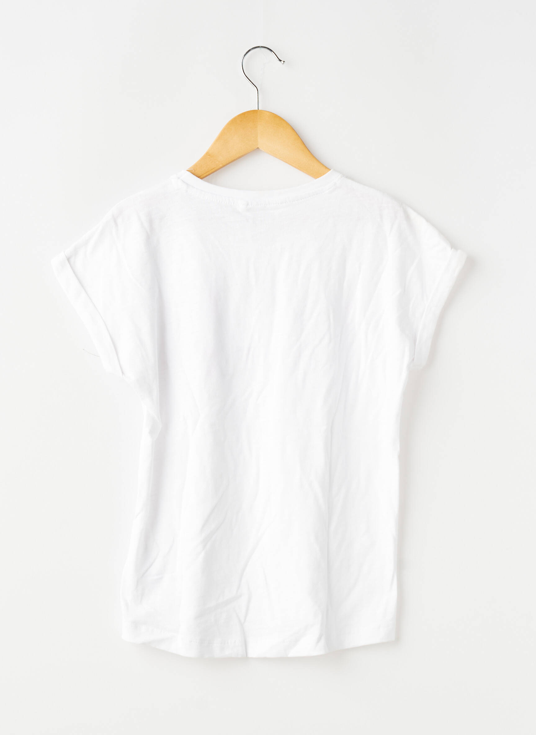 T-shirt stretch manches courtes blanc NAME IT fille