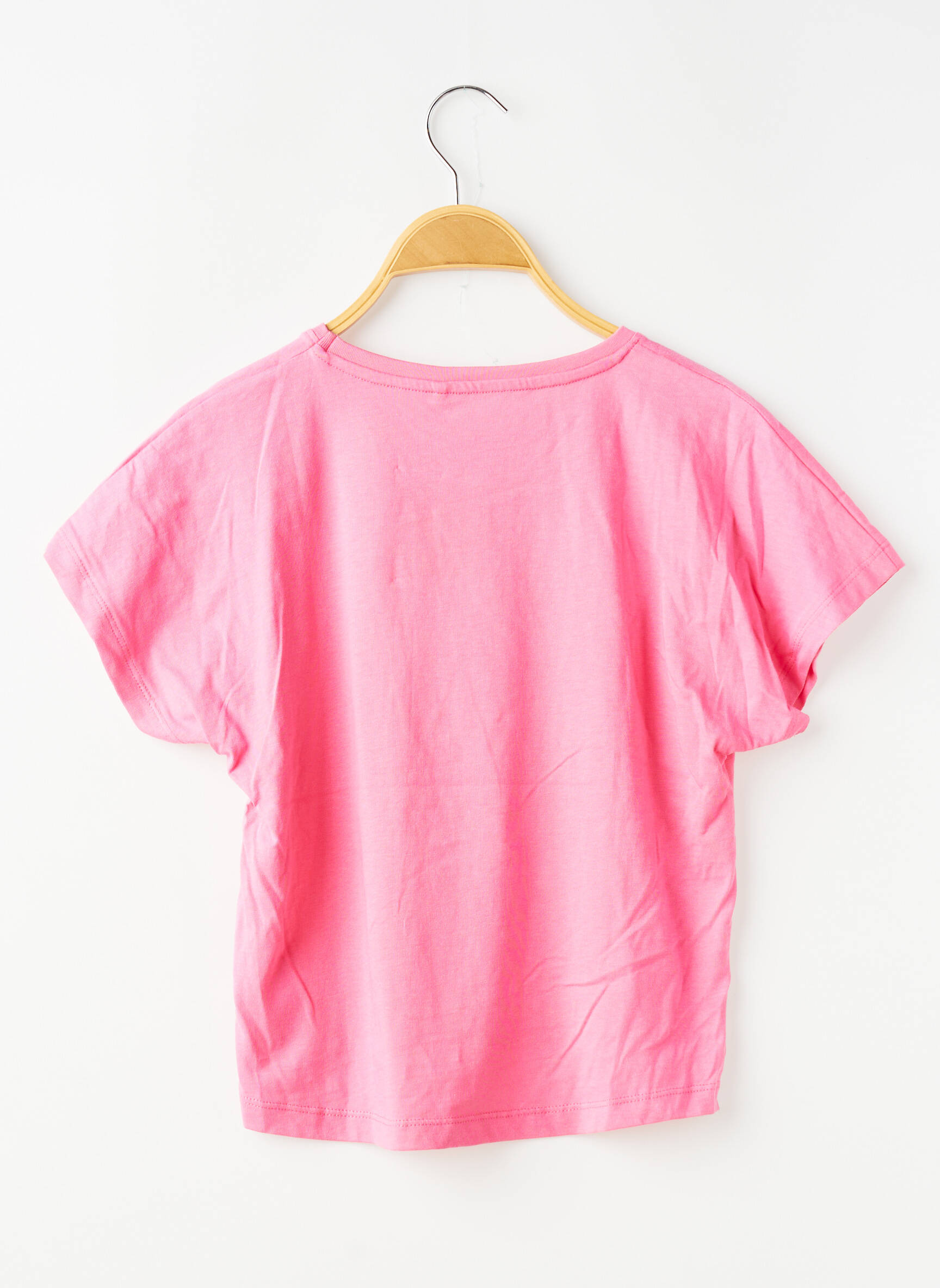 T-shirt stretch manches courtes rose NAME IT fille