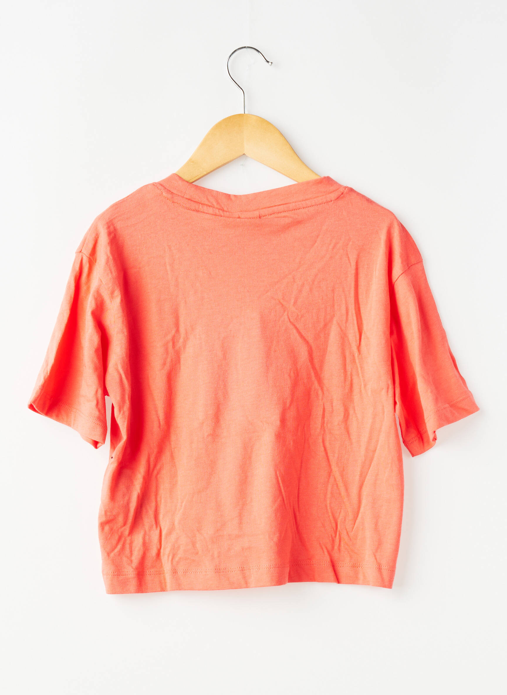 T-shirt stretch manches courtes orange VERO MODA fille