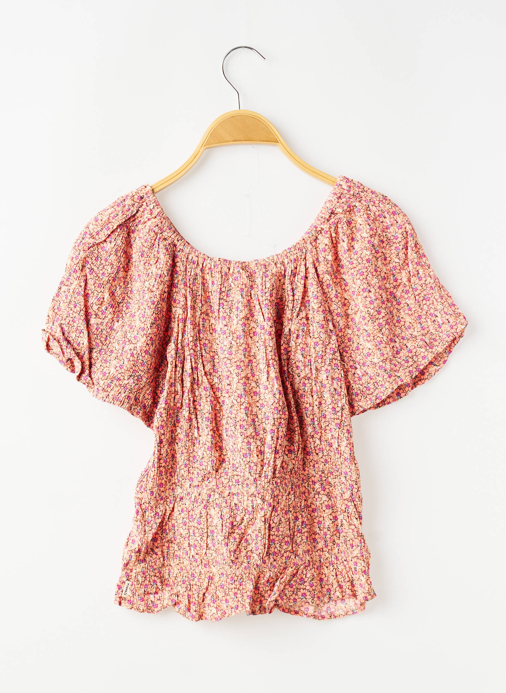 Top manches courtes manches courtes orange GARCIA fille