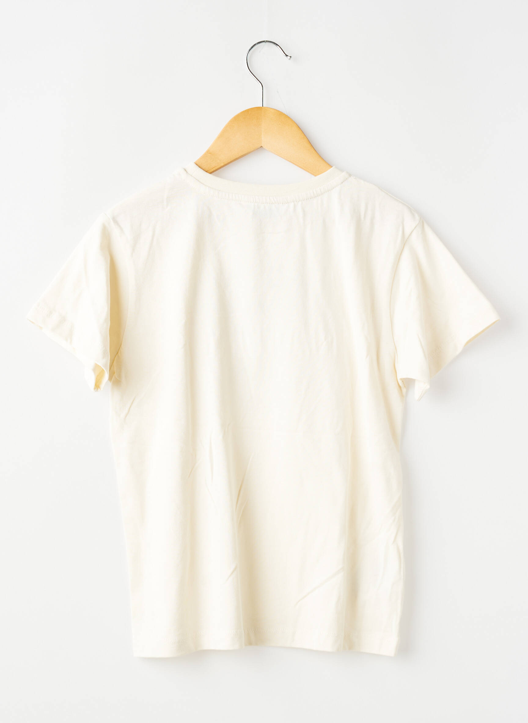 T-shirt stretch manches courtes beige MAYORAL fille