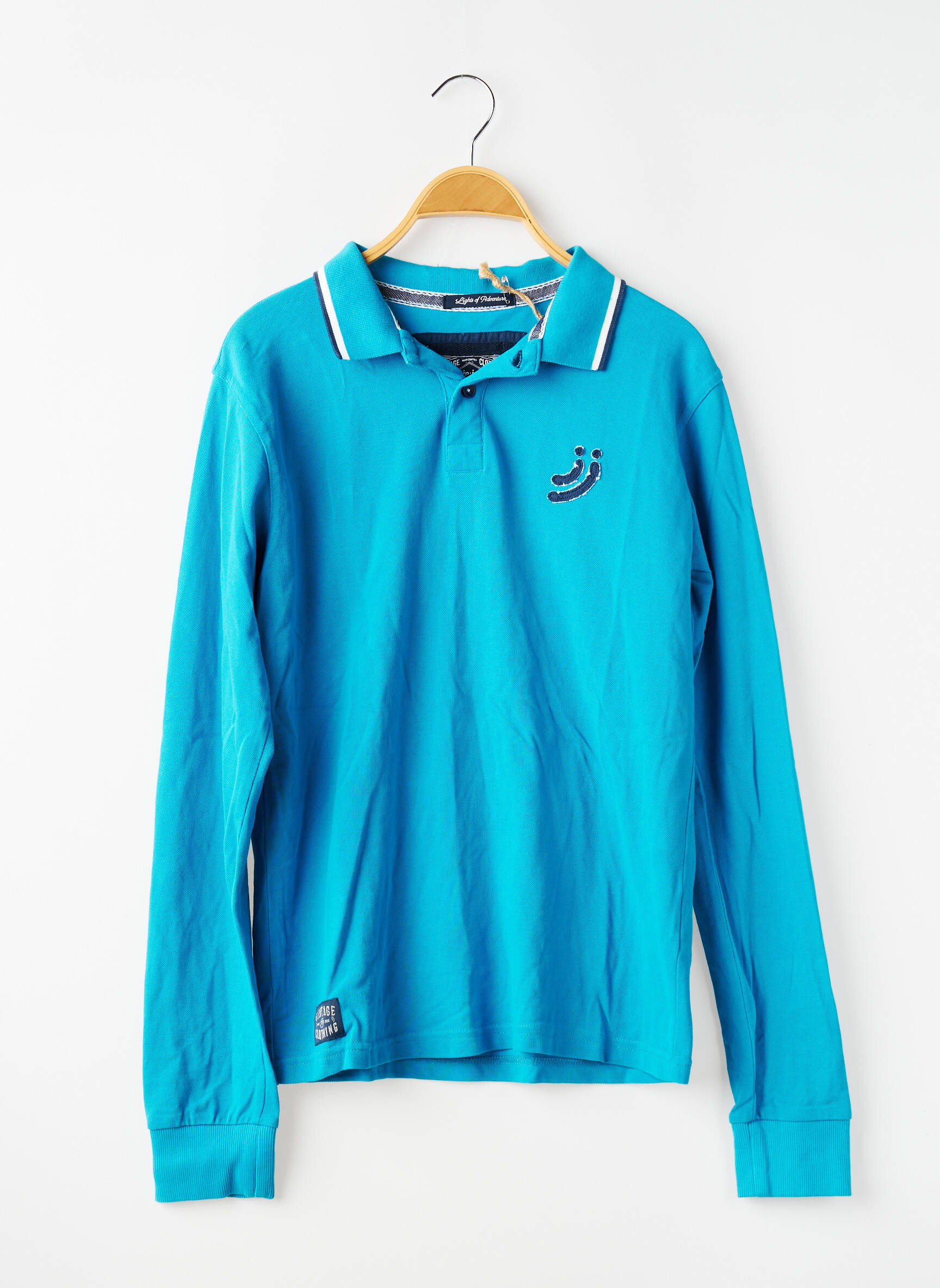 T-shirt manches longues manches longues bleu J&JOY garçon