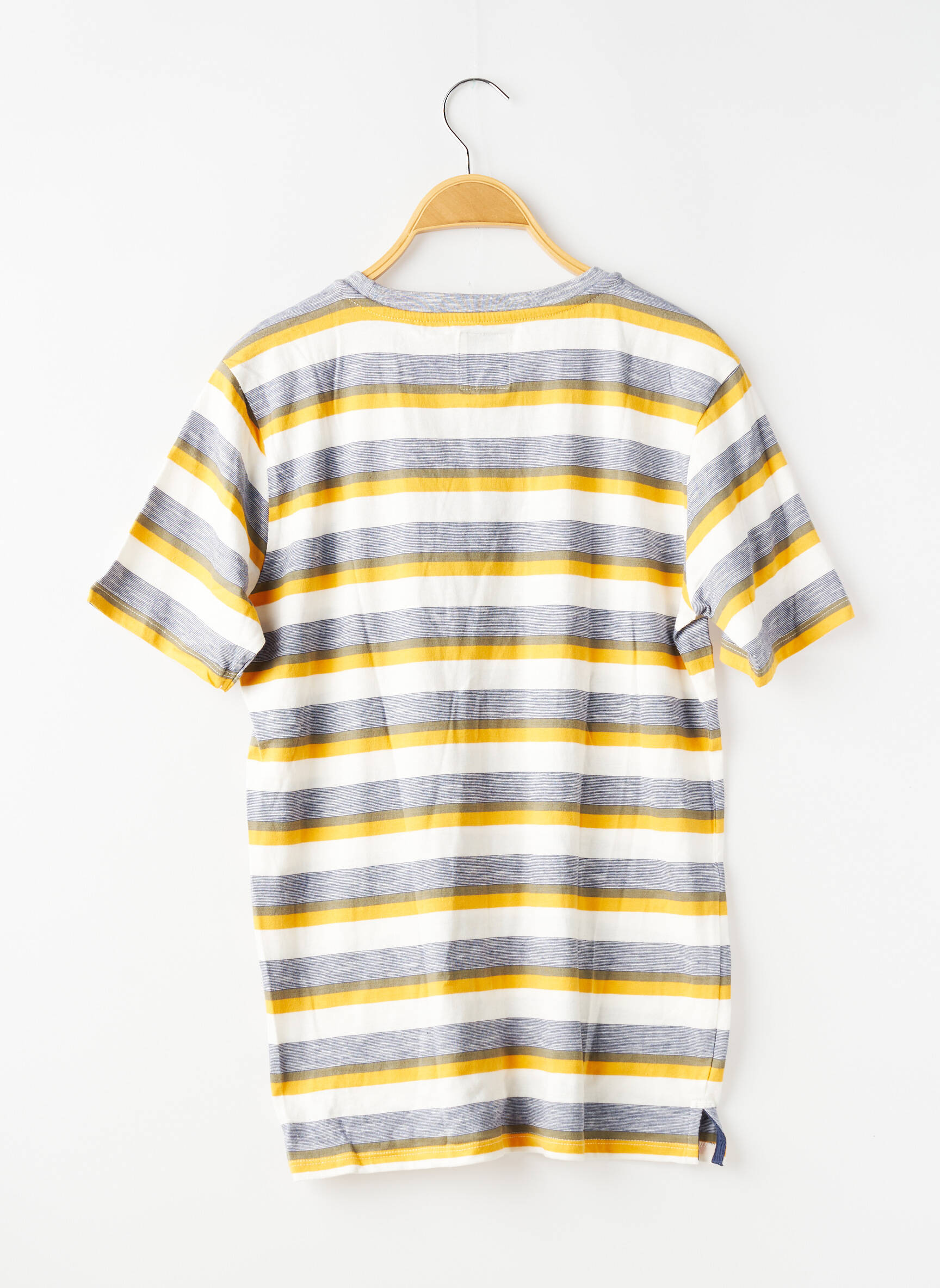 T-shirt stretch manches courtes jaune GARCIA garçon