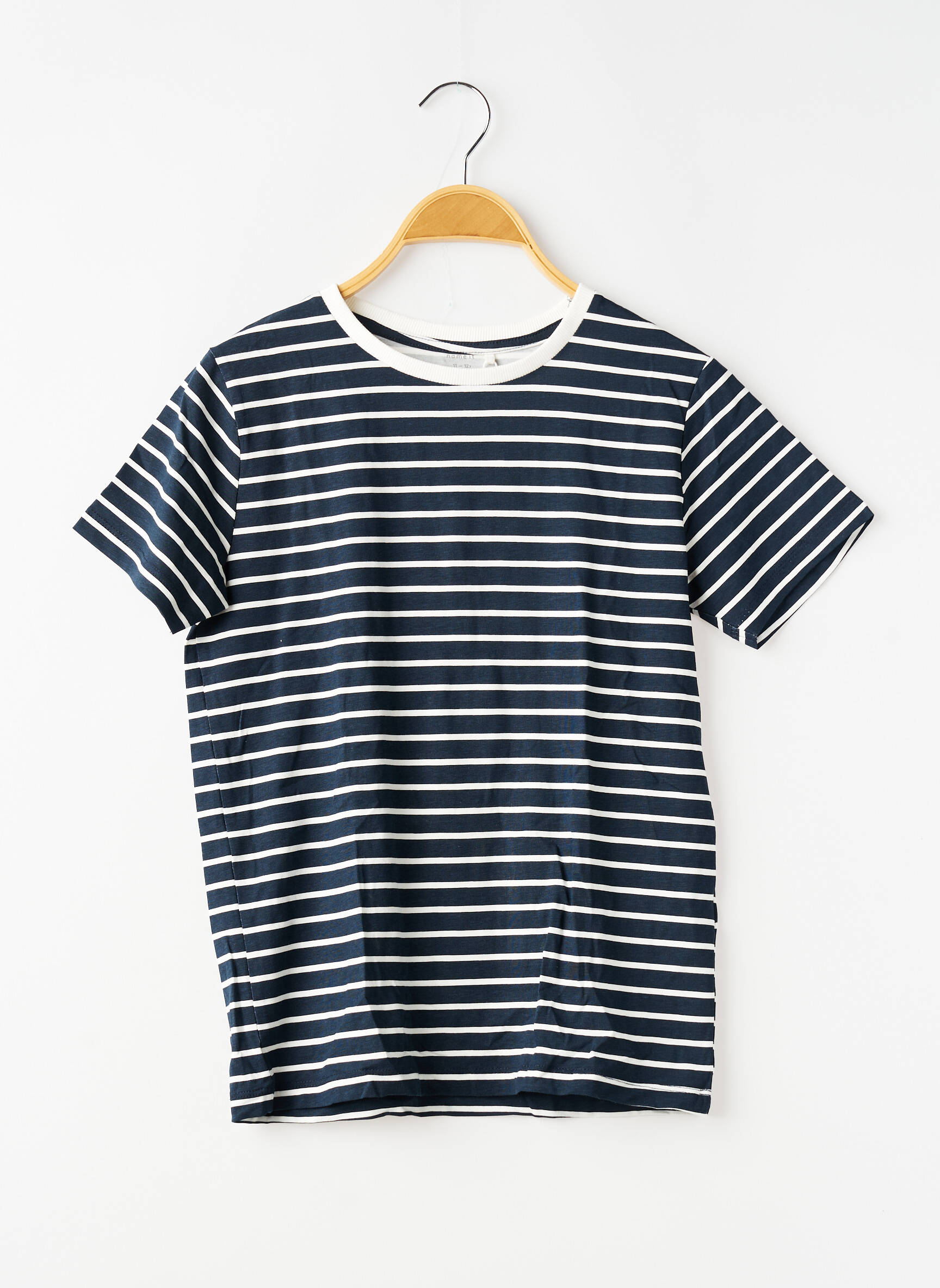 T-shirt stretch manches courtes bleu NAME IT garçon
