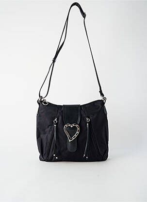 Sac doublure textile forme rectangulaire noir LANCASTER femme