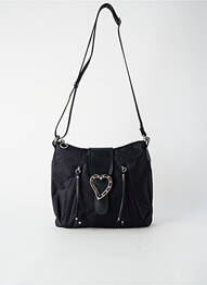 Sac doublure textile forme rectangulaire noir LANCASTER femme