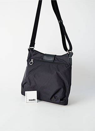 Sac doublure textile forme rectangulaire noir LANCASTER femme