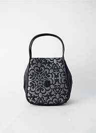 Sac doublure textile forme rectangulaire noir PATRICK BLANC femme