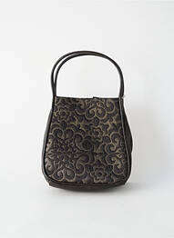 Sac doublure textile forme rectangulaire marron PATRICK BLANC femme