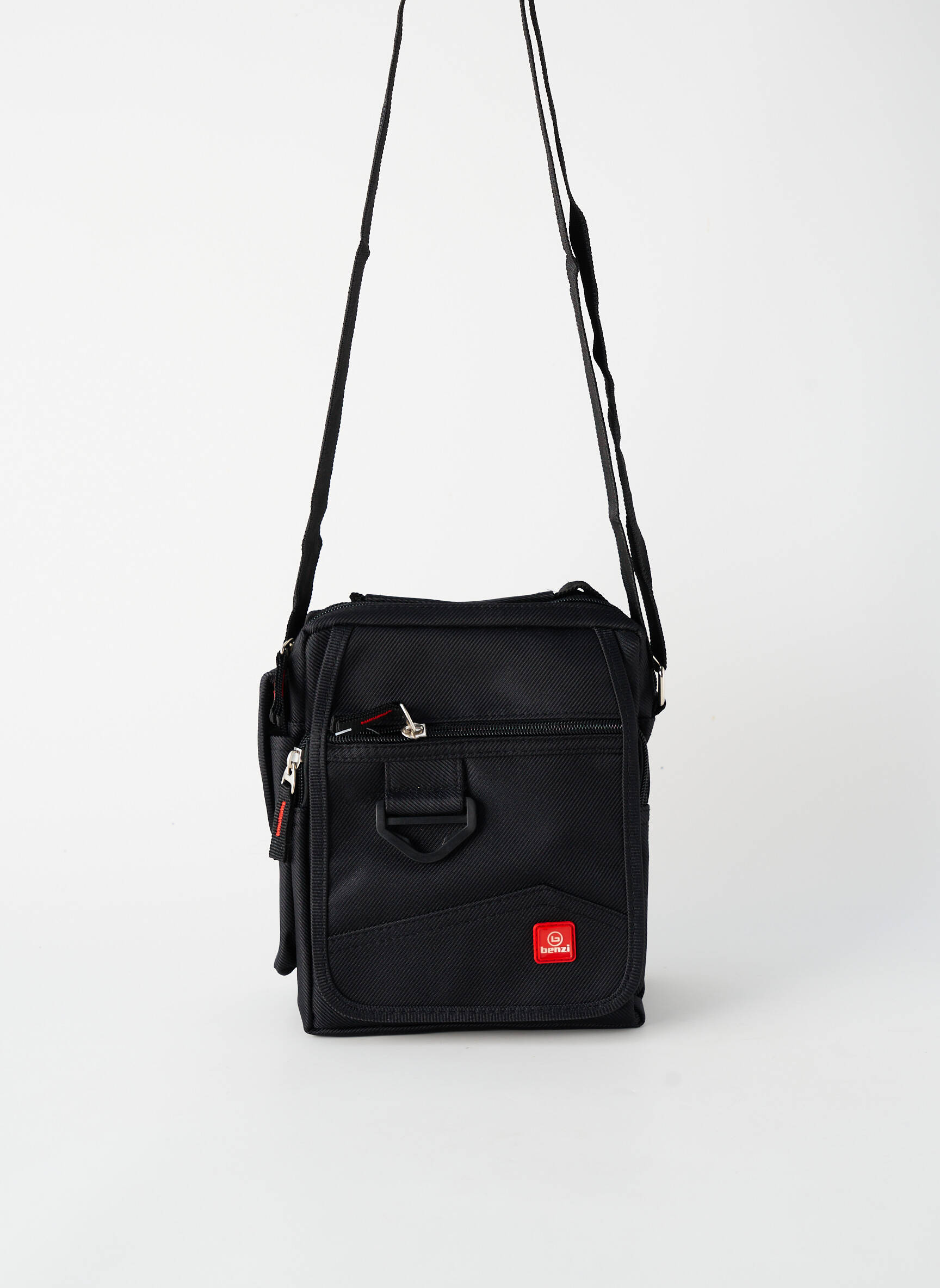 Sac coutures renforcées noir BENZI homme