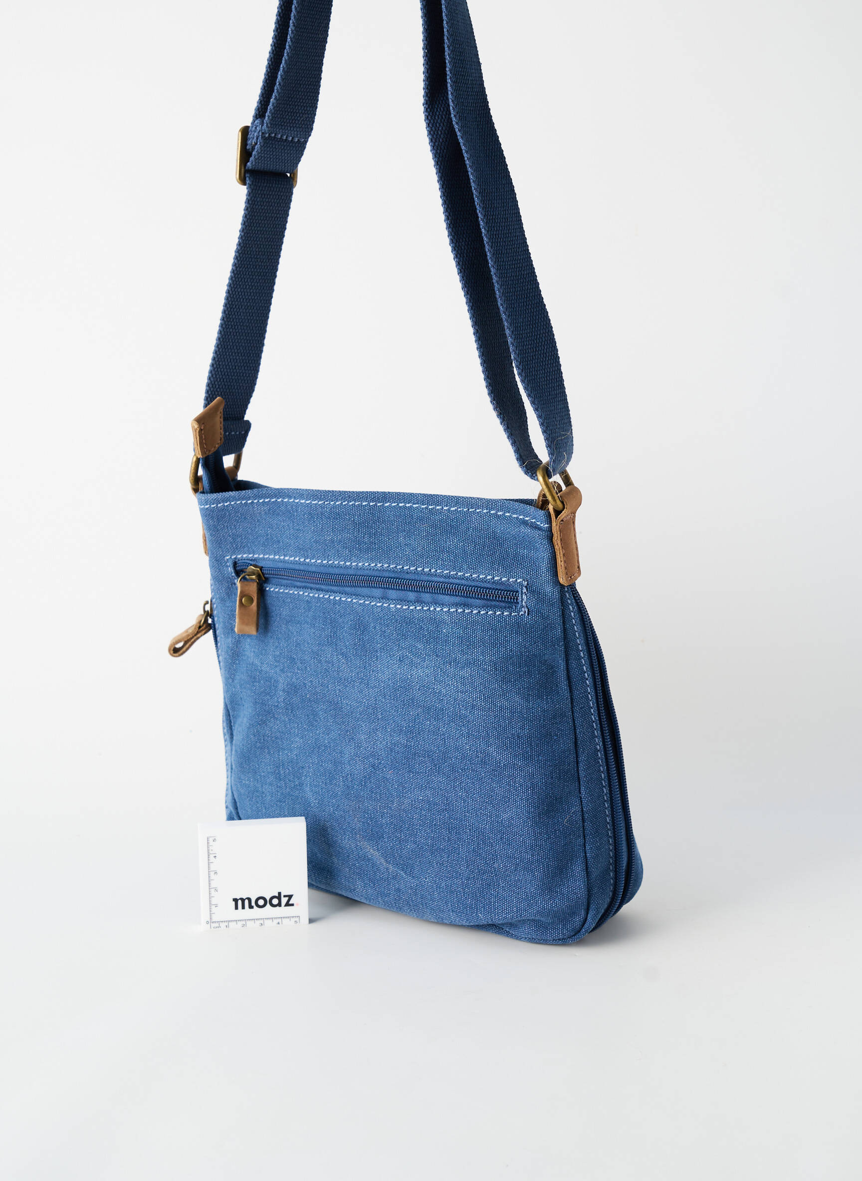 Sac doublure textile forme rectangulaire bleu TROOP LONDON femme