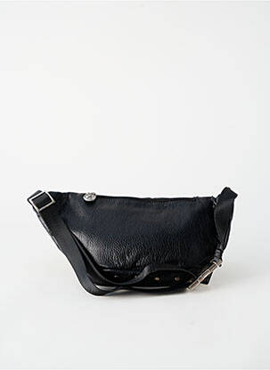 Sac doublure textile banane noir GP femme
