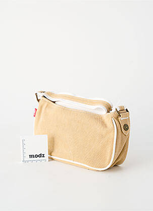 Sac multipoches forme rectangulaire beige LEVI'S femme