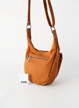 Sac doublure textile forme rectangulaire marron LES TROPEZIENNES PAR M.BELARBI femme