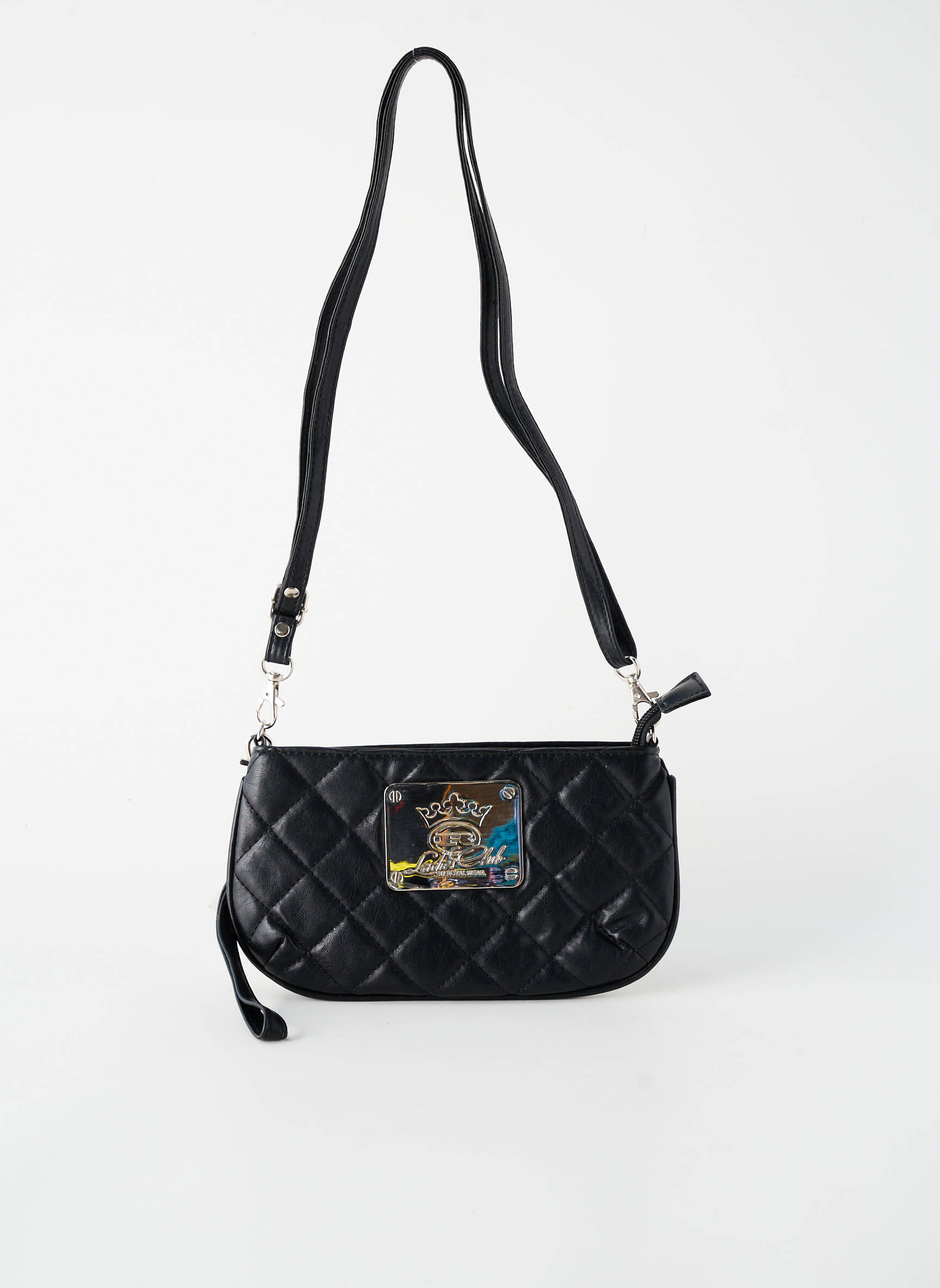 Sac doublure textile forme rectangulaire noir ROYAL WEAR femme