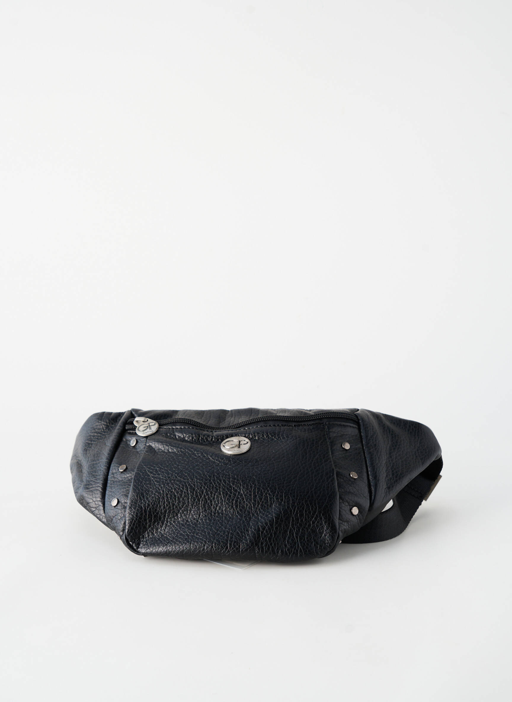 Sac doublure textile banane noir GP femme