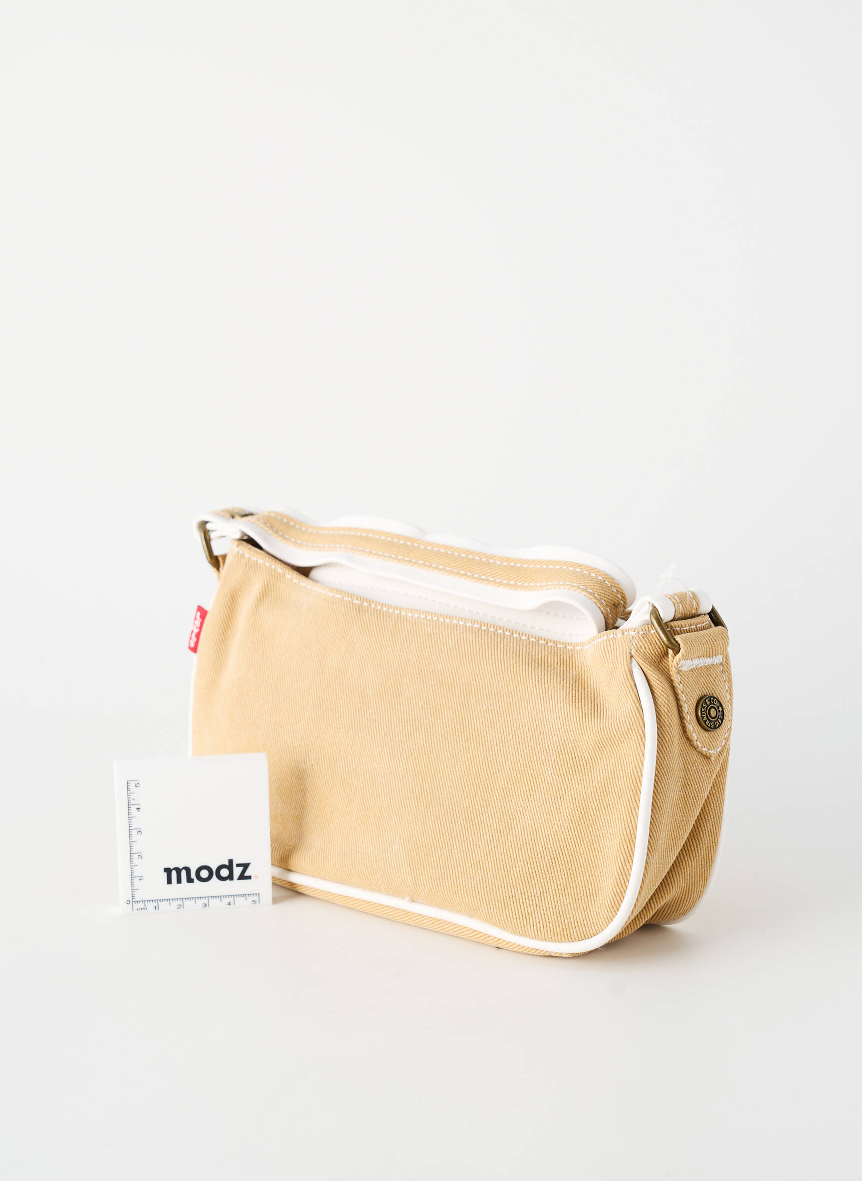 Sac multipoches forme rectangulaire beige LEVI'S femme