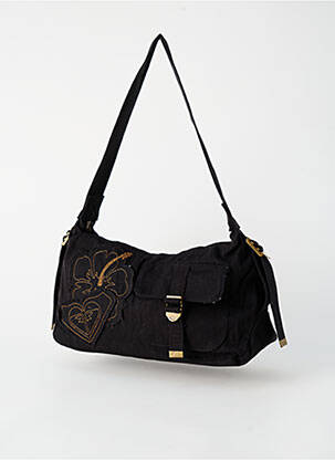 Sac multipoches forme rectangulaire noir ROXY femme