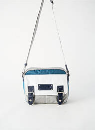 Sac doublure textile forme rectangulaire gris LANCASTER femme