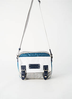 Sac doublure textile forme rectangulaire gris LANCASTER femme