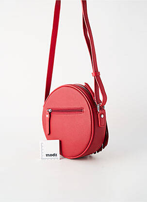 Sac fermeture zippée rouge FUCHSIA femme