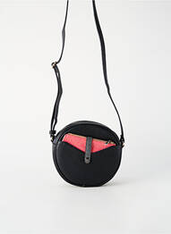 Sac doublure textile forme rectangulaire noir PATRICK BLANC femme