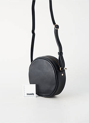 Sac doublure textile forme rectangulaire noir PATRICK BLANC femme