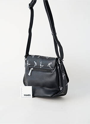 Sac doublure textile forme rectangulaire noir LES TROPEZIENNES PAR M.BELARBI femme