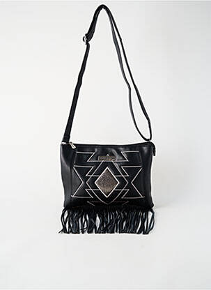 Sac doublure textile forme rectangulaire noir LES TROPEZIENNES PAR M.BELARBI femme