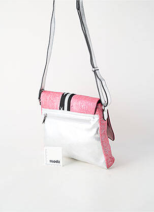 Sac doublure textile forme rectangulaire rose PATRICK BLANC femme