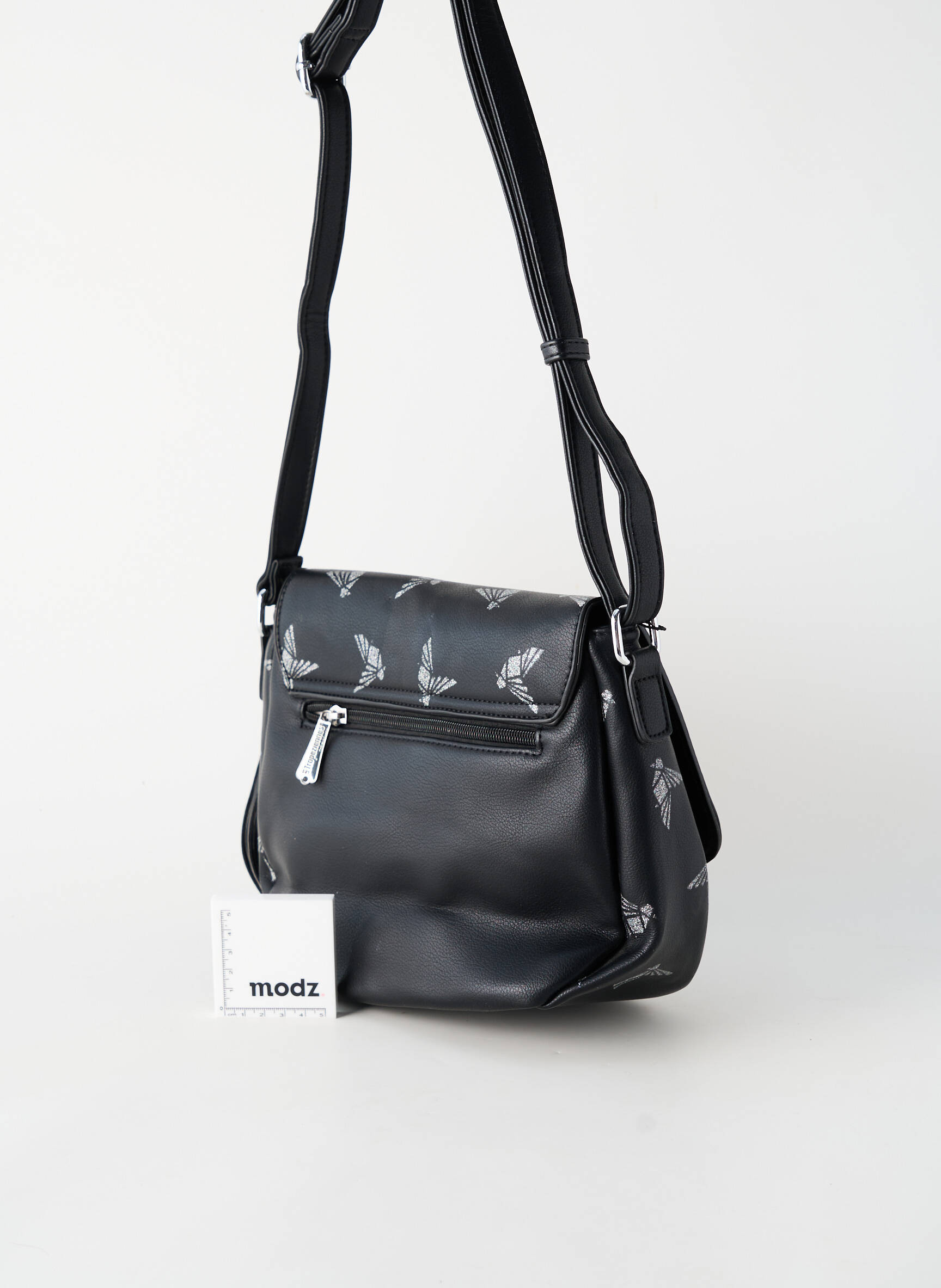 Sac doublure textile forme rectangulaire noir LES TROPEZIENNES PAR M.BELARBI femme