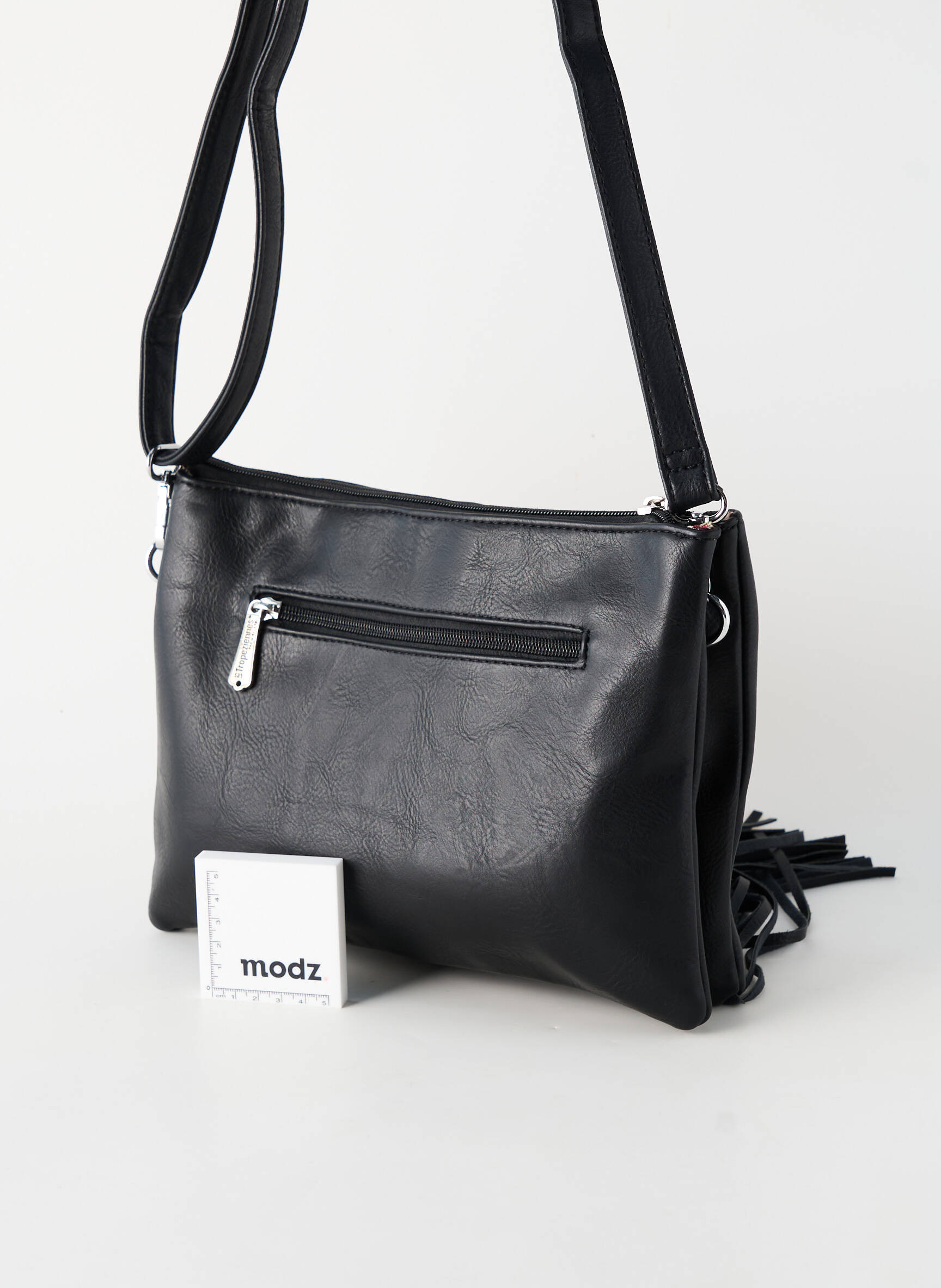 Sac doublure textile forme rectangulaire noir LES TROPEZIENNES PAR M.BELARBI femme