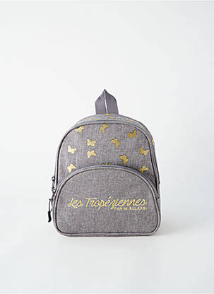 Sac à dos poches gris LES TROPEZIENNES PAR M.BELARBI fille