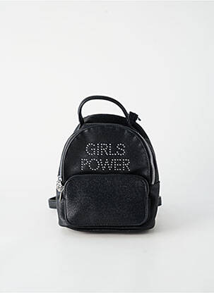 Sac à dos poches noir GP fille