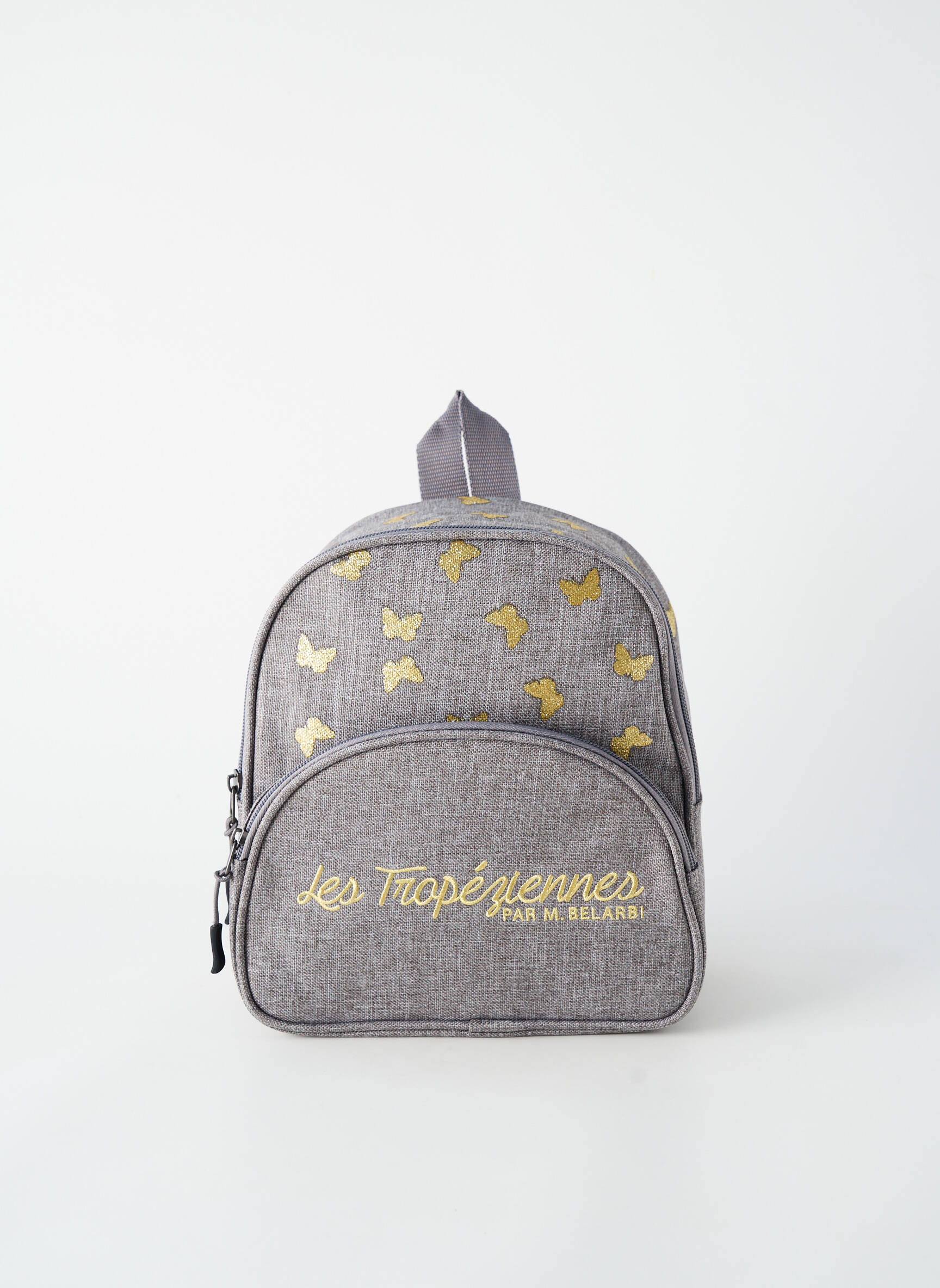 Sac à dos poches gris LES TROPEZIENNES PAR M.BELARBI fille