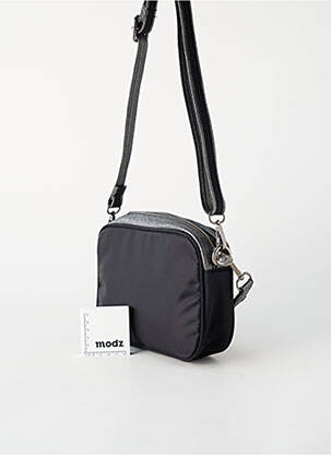 Sac multipoches forme rectangulaire noir GP femme