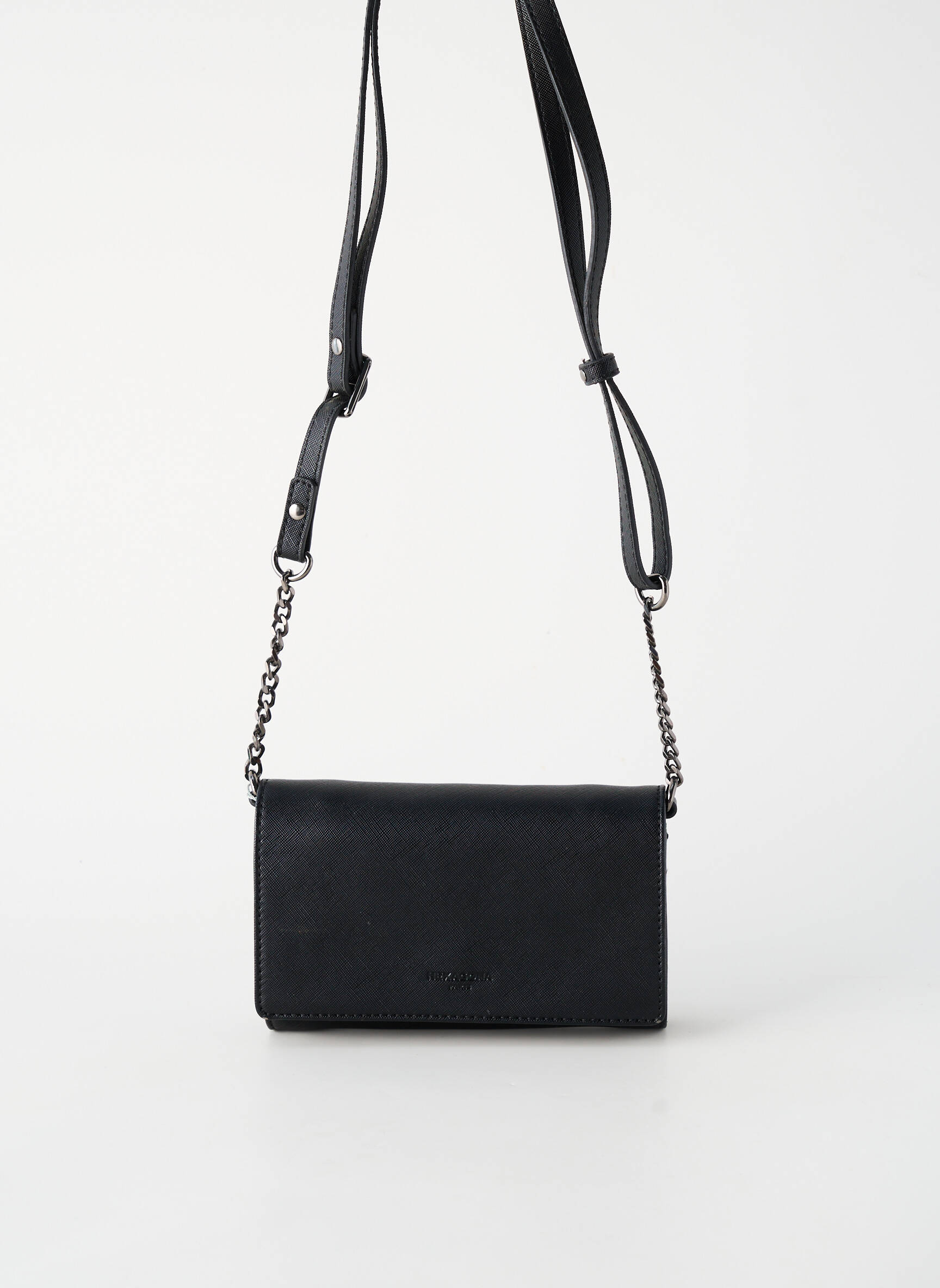 Sac doublure textile forme rectangulaire noir HEXAGONA femme