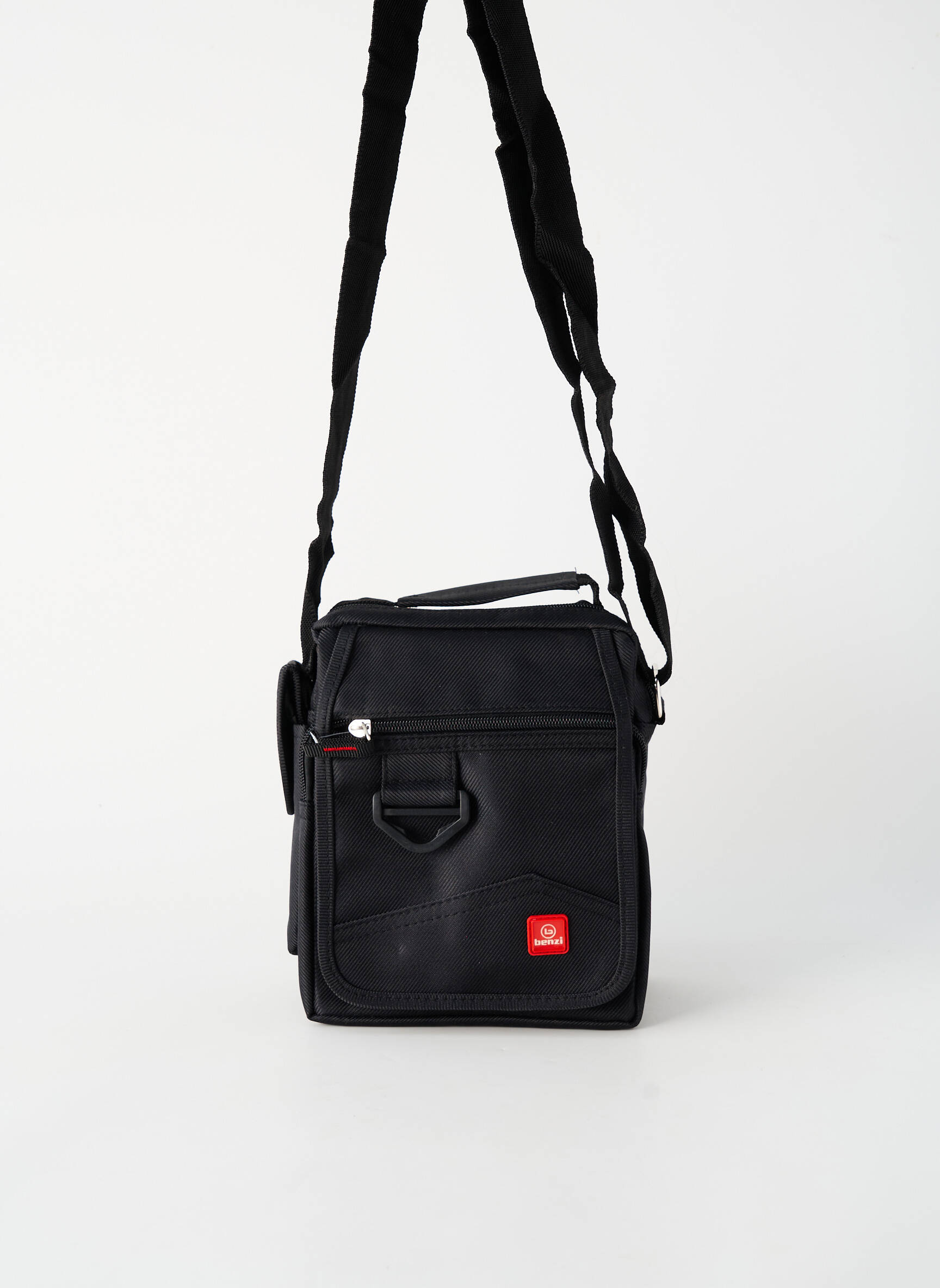 Sac coutures renforcées noir BENZI homme