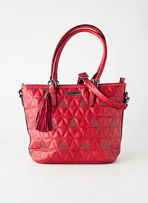 Sac doublure textile forme rectangulaire rouge LES TROPEZIENNES PAR M.BELARBI femme