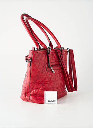 Sac doublure textile forme rectangulaire rouge LES TROPEZIENNES PAR M.BELARBI femme
