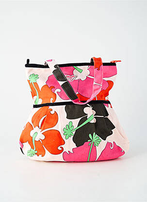Sac doublure textile forme rectangulaire rose ROXY femme