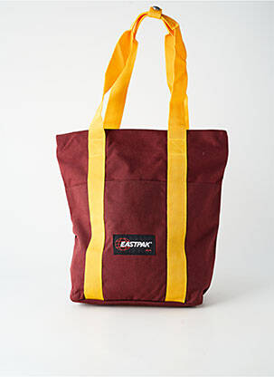 Sac coutures renforcées forme rectangulaire rouge EASTPAK femme