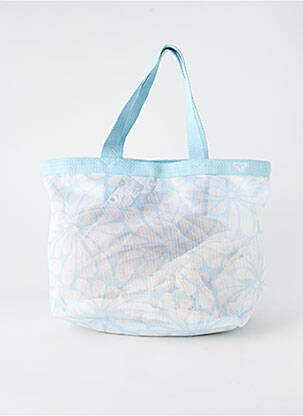 Sac coutures renforcées forme shopping bleu ROXY femme
