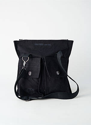 Sac doublure textile forme rectangulaire noir DDP femme